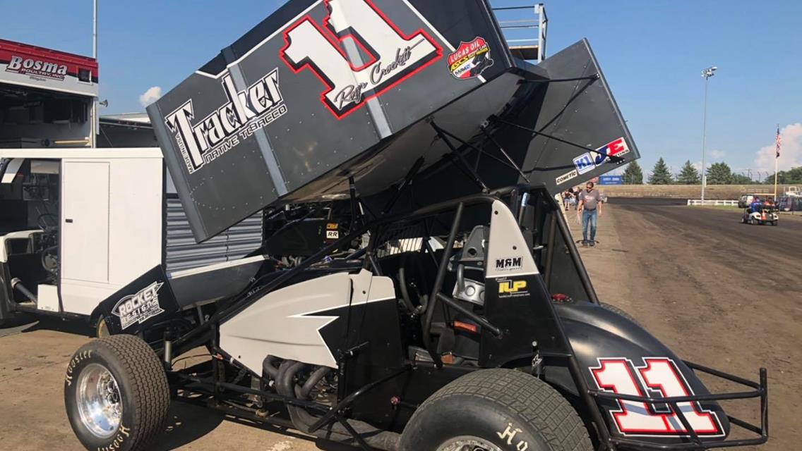 Crockett Scores Best 410 Result at Knoxville Raceway in Nearly Seven Years