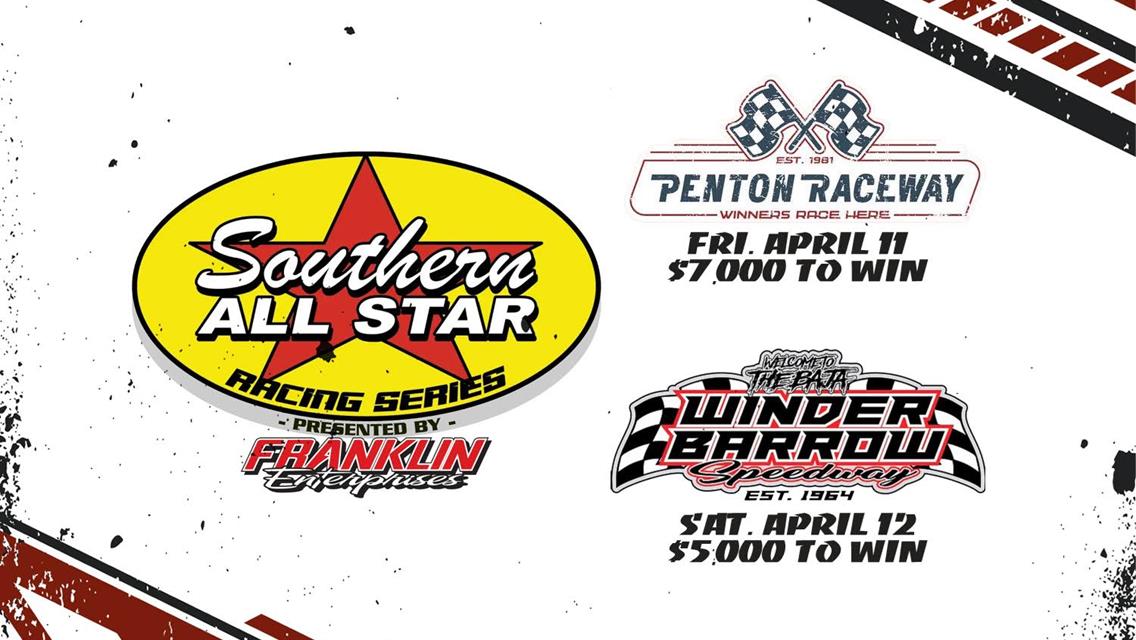 Doubleheader at Penton Raceway and Winder-Barrow Speedway Next for Southern All Star Series