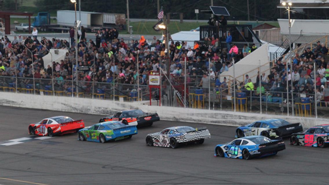 Big Car Counts and Big Action at Owosso Speedway