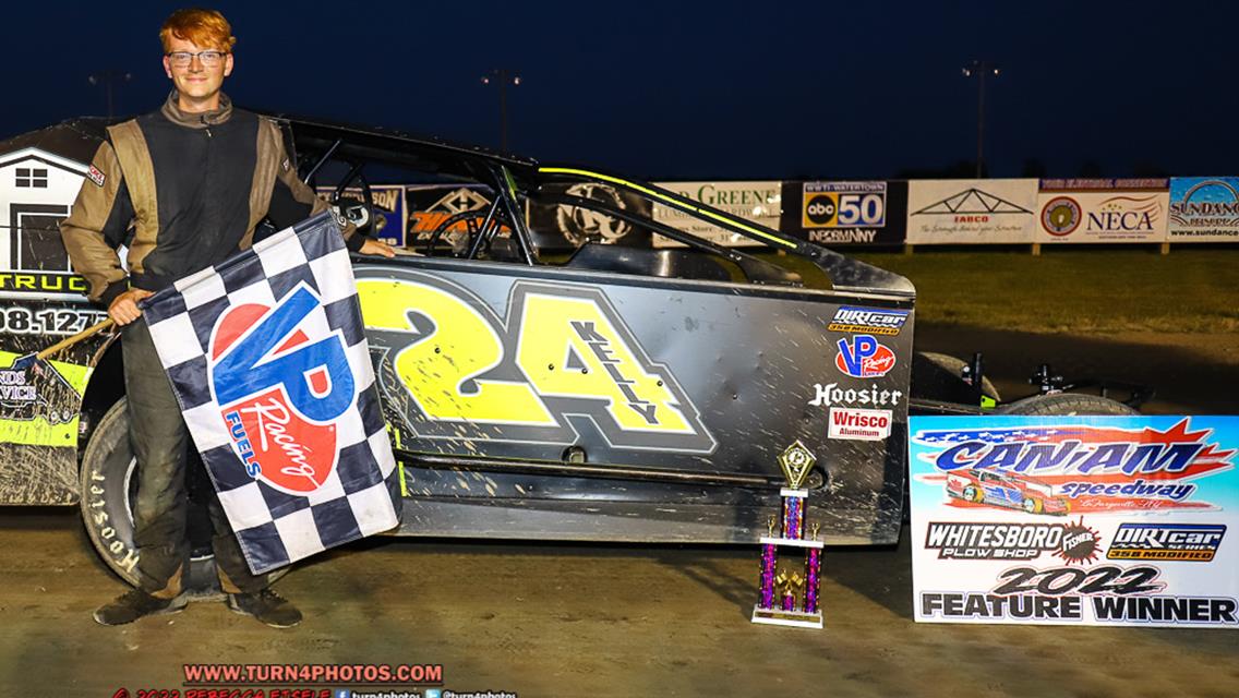 JORDAN KELLY SCORES FIRST 358 MOD VICTORY FRIDAY NIGHT AT CAN-AM SPEEDWAY