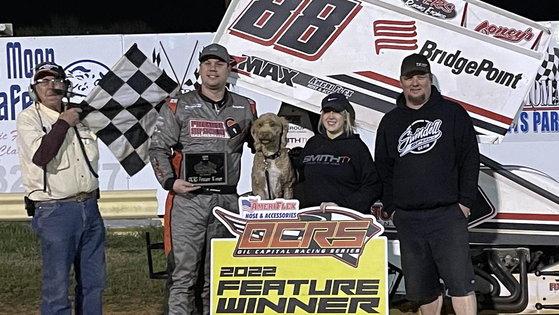 Easum turns luck around with OCRS win at Ada