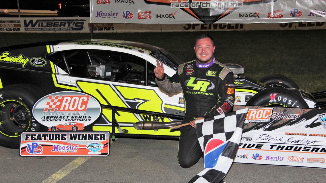 PATRICK EMERLING GOES WIRE-TO-WIRE TO WIN WHITTAKER FORD F-50 AT SPENCER SPEEDWAY
