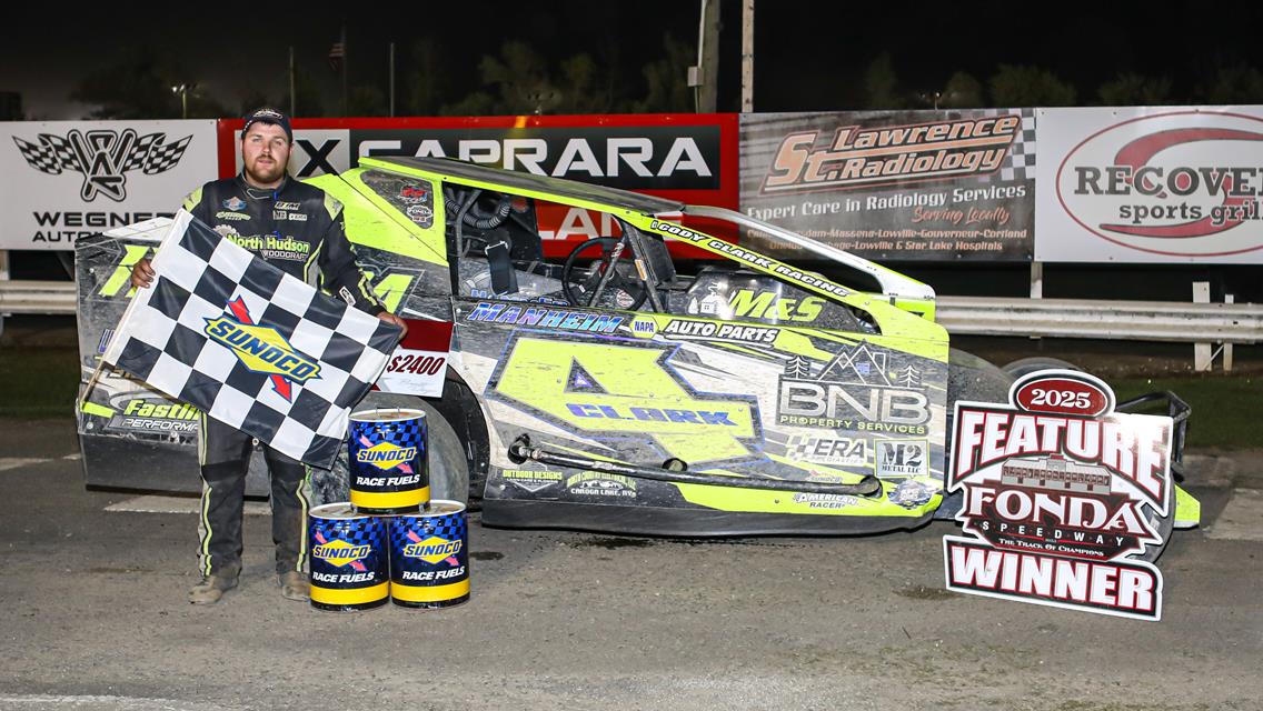 YANKOWSKI AND CLARK SCORE MODIFIED WINS AT FONDA