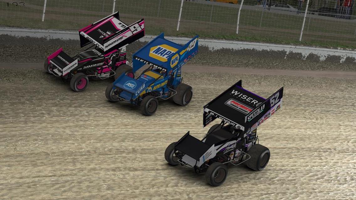 Swindell SpeedLab eSports Team Nets Four Top 10s During World of Outlaws iRacing Event at Limaland