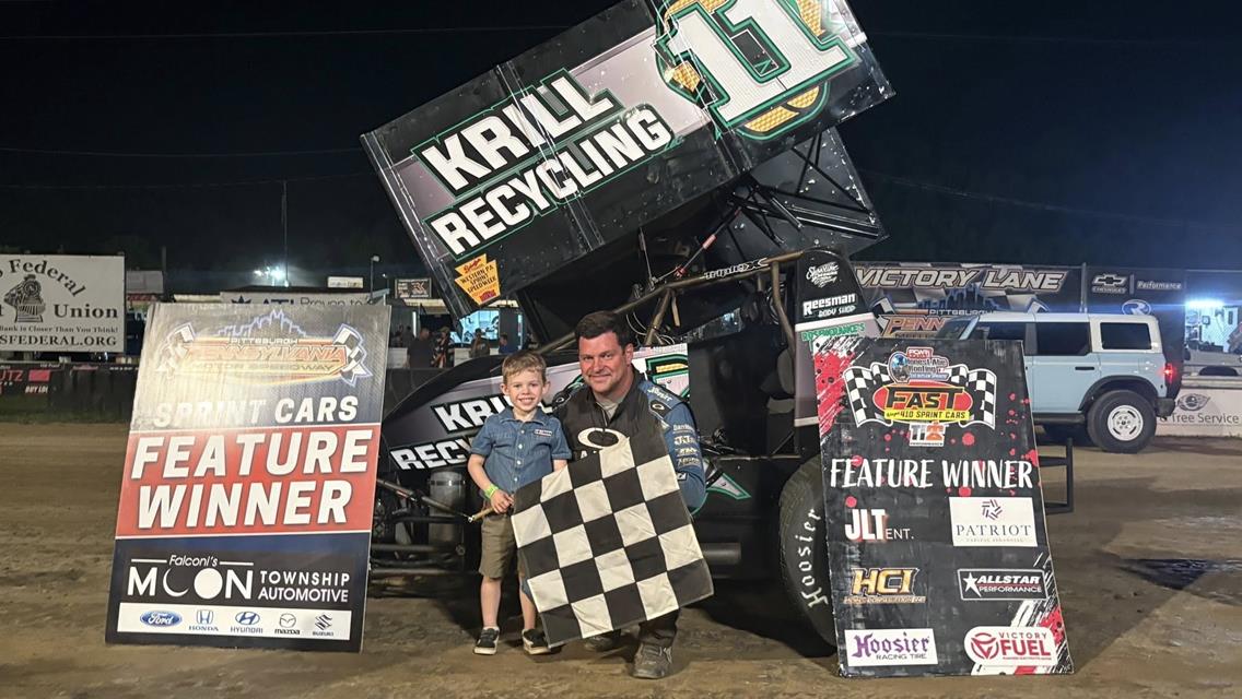 Carl Bowser Notches Pennsylvania Weekend Win with POWRi Fast