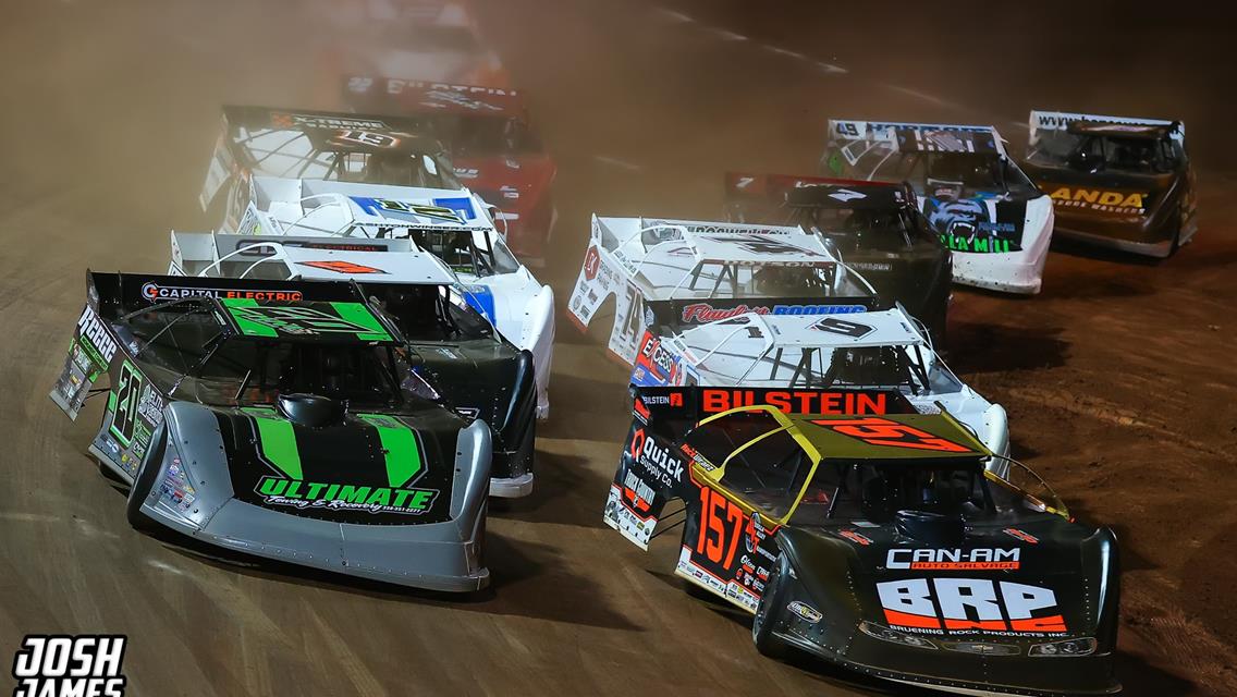 Smoky Mountain Speedway (Maryville, TN) – World of Outlaws Late Model Series – Tennessee Tipoff – March 14th-15th, 2025. (Josh James Artwork)