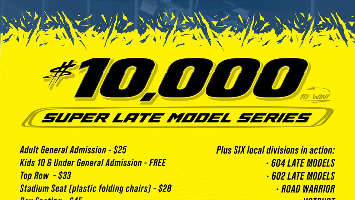 Annual Jimmy Thomas Memorial to serve as Round 2 for the EAMS Super Late Model Series