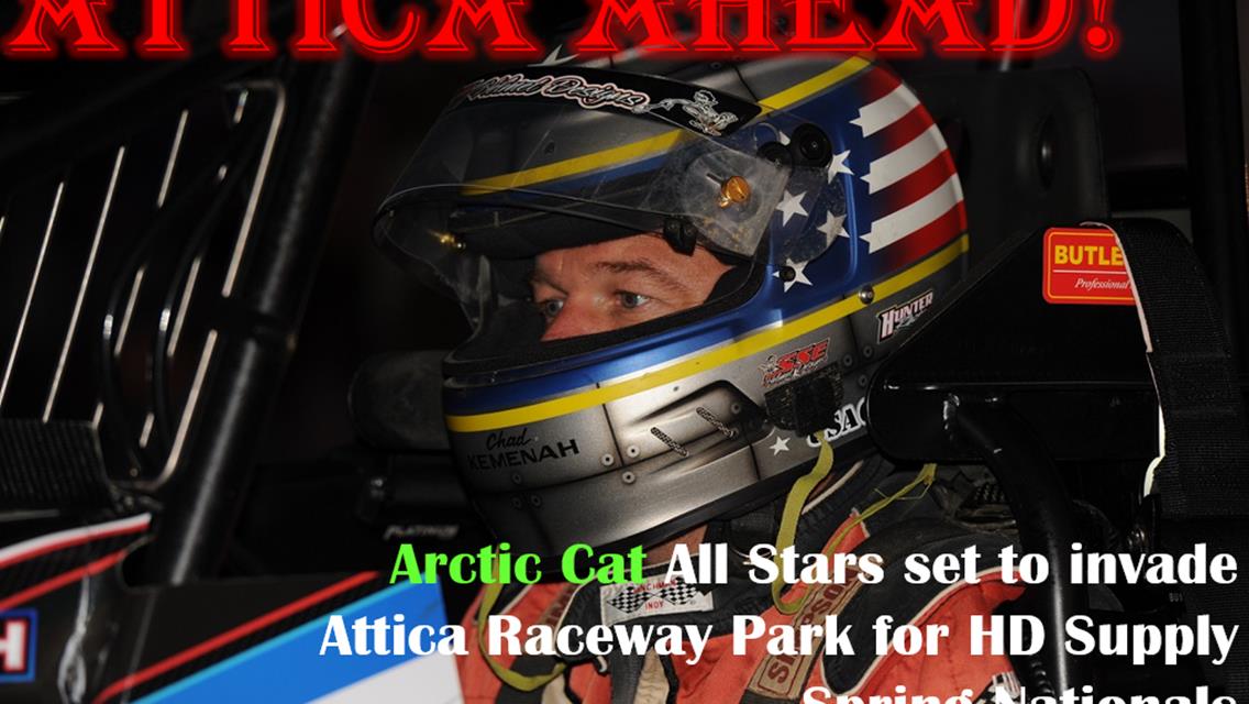 Arctic Cat All Stars set to invade Attica Raceway Park for HD Supply Spring Nationals