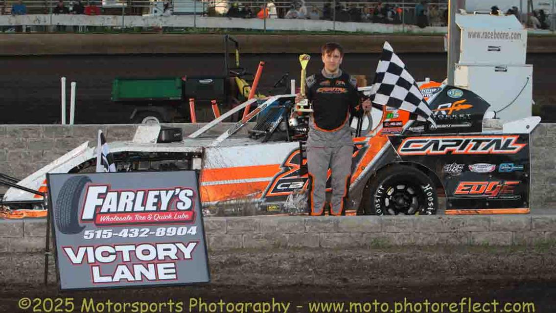 Burke, Schmidt nab first wins of the season, May, Mills, and Knutson repeat at Boone