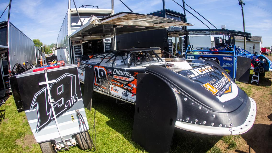 Farmer City Raceway (Farmer City, IL) – Lucas Oil Late Model Dirt Series – Farmer City 74 – May 9th, 2025. (Heath Lawson Photo)