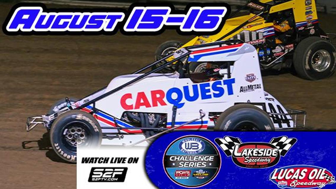 Wholesale Batteries POWRi WAR/MWRA Challenge Series Lakeside &amp; Lucas Oil Weekend Information