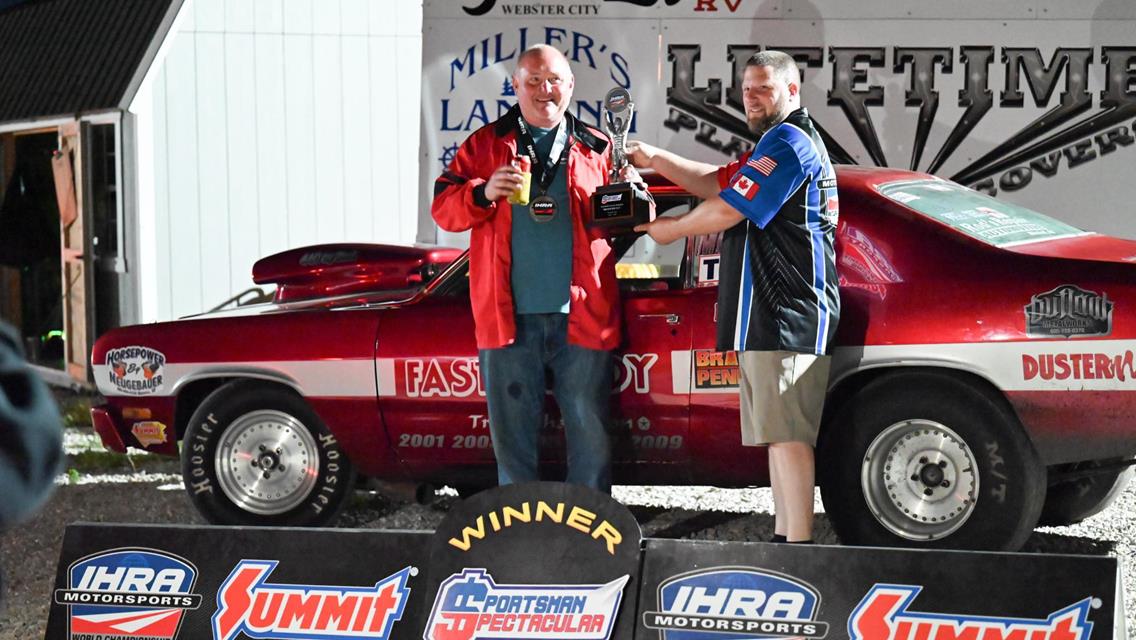 Reutzel, Hantke, Delfs, Finder and Scribner Enjoy IHRA Sportsman Spectacular presented by Moser Victories at Humboldt