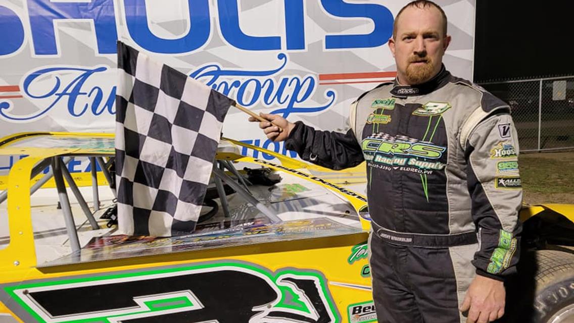 JEREMY WONDERLING BECOMES A 4-TIME WINNER OF THE “BILL LAW MEMORIAL” IN 6 TRIES AT STATELINE FOR HIS 1ST HOVIS RUSH LATE MODEL FLYNN’S TIRE TOUR WIN O