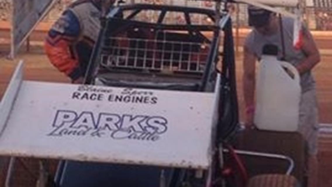 Wampler Endures Rough Heat Race to End Night Early at Lawton Speedway