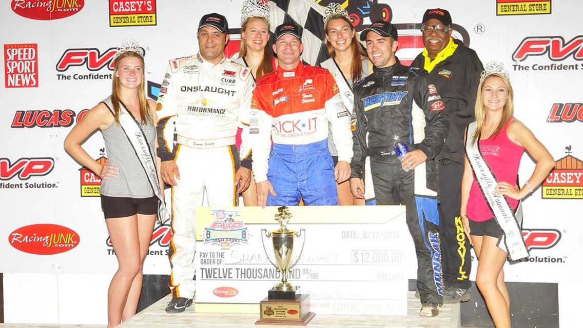 Shane Stewart Tops RacingJunk.com Qualifying Night at the FVP Knoxville Nationals!