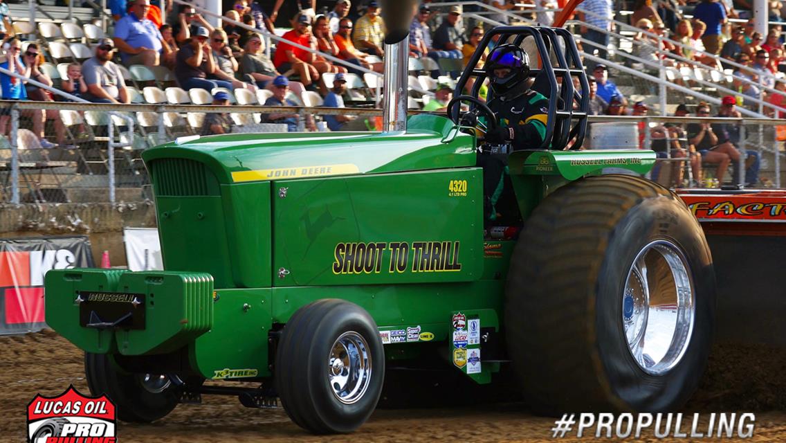 Blackbourn, Russell and Simon Win Big at Lucas Oil Pro Pulling League Super Pro Showdown