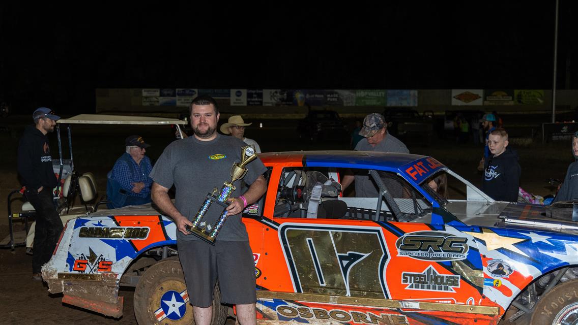 Hudson And Osborne Find Victory Lane Once Again At CGS