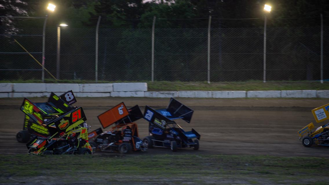 Granite State Micro Sprints Tear Up Legion Speedway!