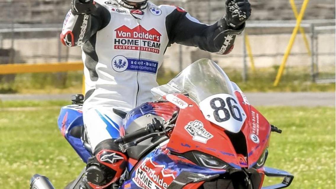 Double Win for Young at CSBK 2022 Opening Round at GrandBend Motorsports Pk