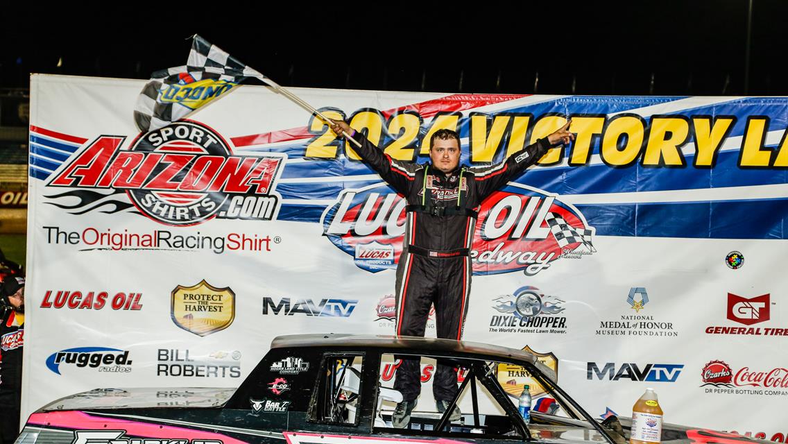 Lucas Oil Speedway Spotlight: Garner rides breakthrough season into Diamond Full Fender Challenge