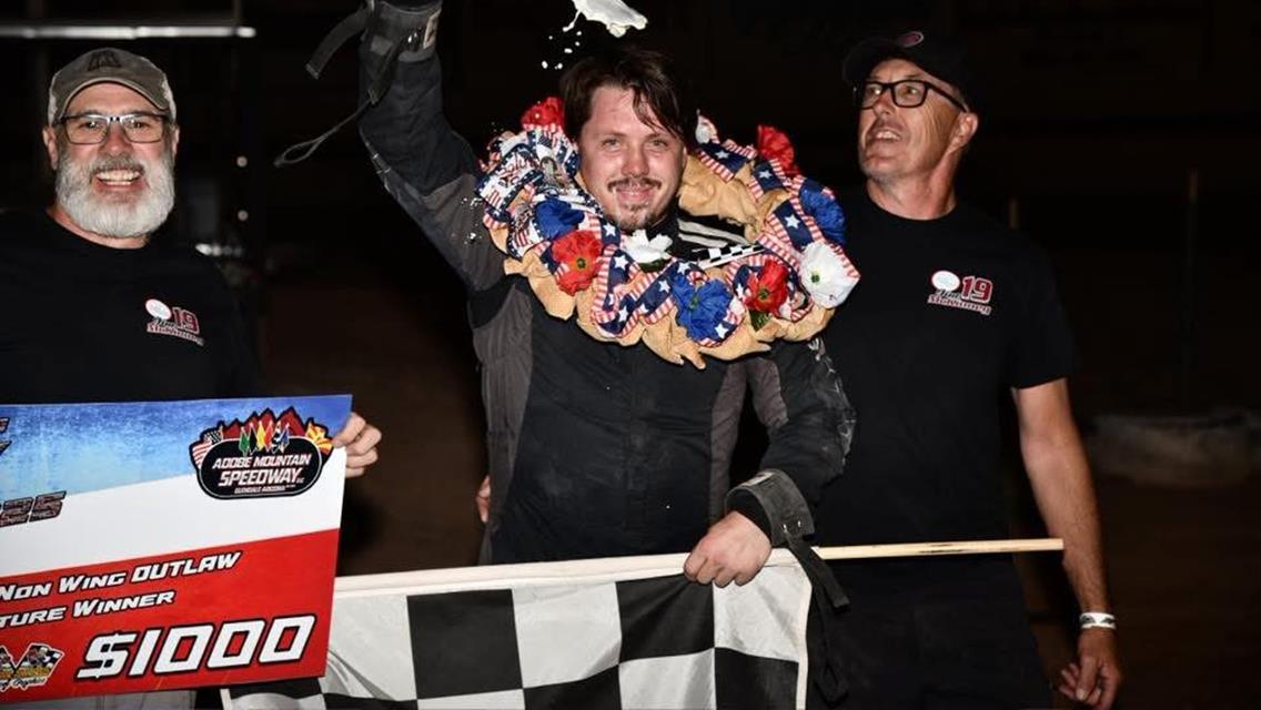 McKinney, Bohard, and Spring Master Salute to Indy at Adobe Mountain Speedway with NOW600 Cactus Region!