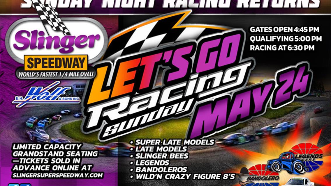 Slinger Super Speedway Tries Again as Sunday Night Racing Returns