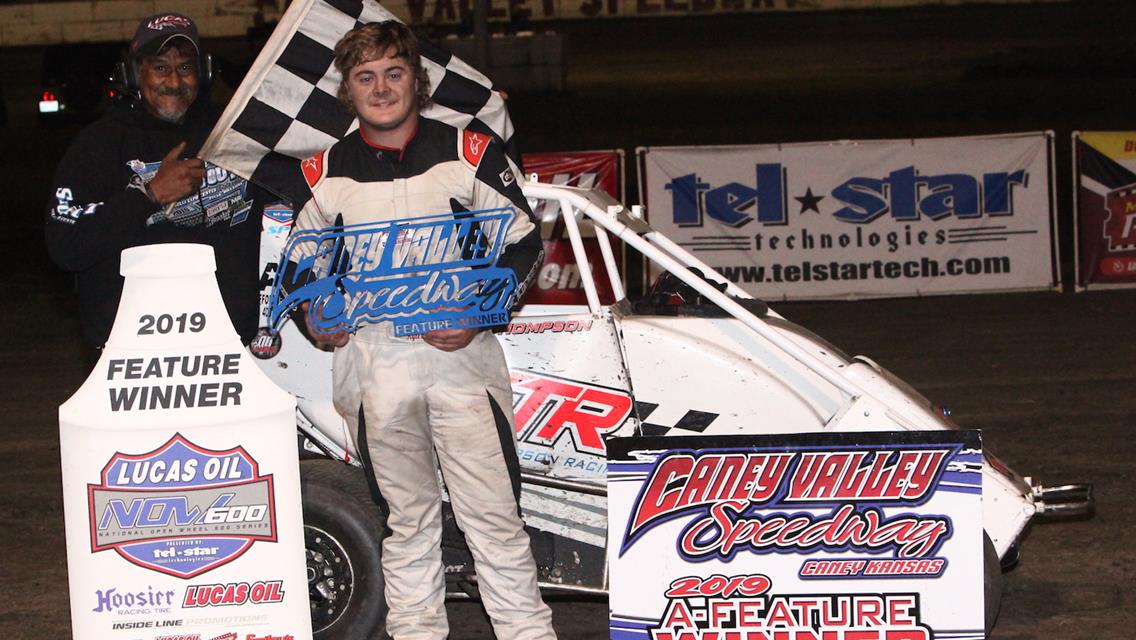 Thompson, Starnes and Timms Post Border-Town Showdown Wins During Lucas Oil NOW600 Series Competition at Caney Valley Speedway