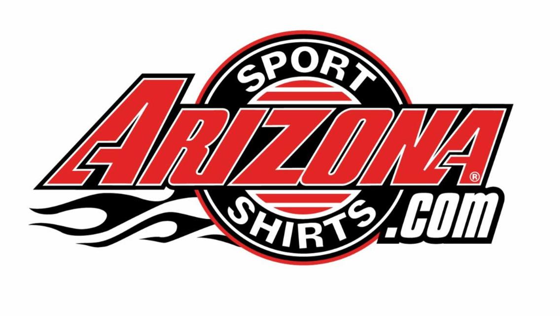 Arizona Sport Shirts signs on as Official Merchandise Sponsor and Victory Lane Sponsor at Lucas Oil Speedway