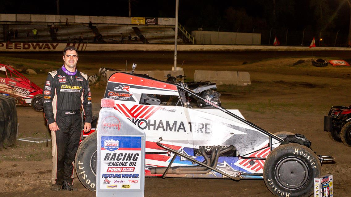 Clouser Captures Checkers in Instant Mid-State Open-Wheel Nationals Classic