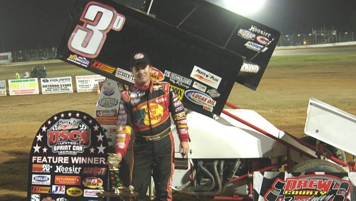 McMahan scores Parts Plus USCS Speedweek Round Four &quot;Fast Friday&quot; win at Drew County