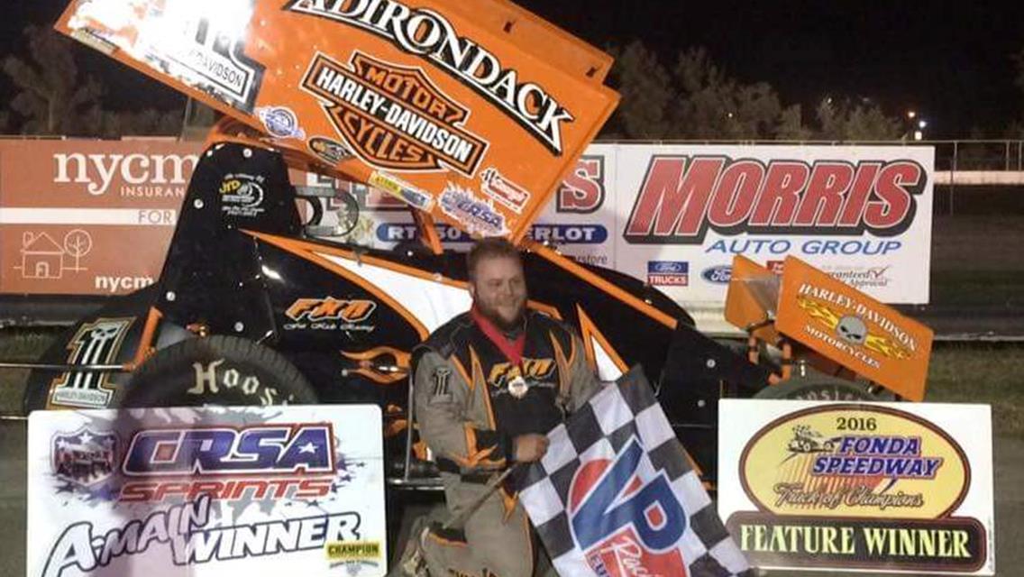 SPARKS CLAIMS FEATURE WIN AT FONDA SPEEDWAY SATURDAY - 07/02/16