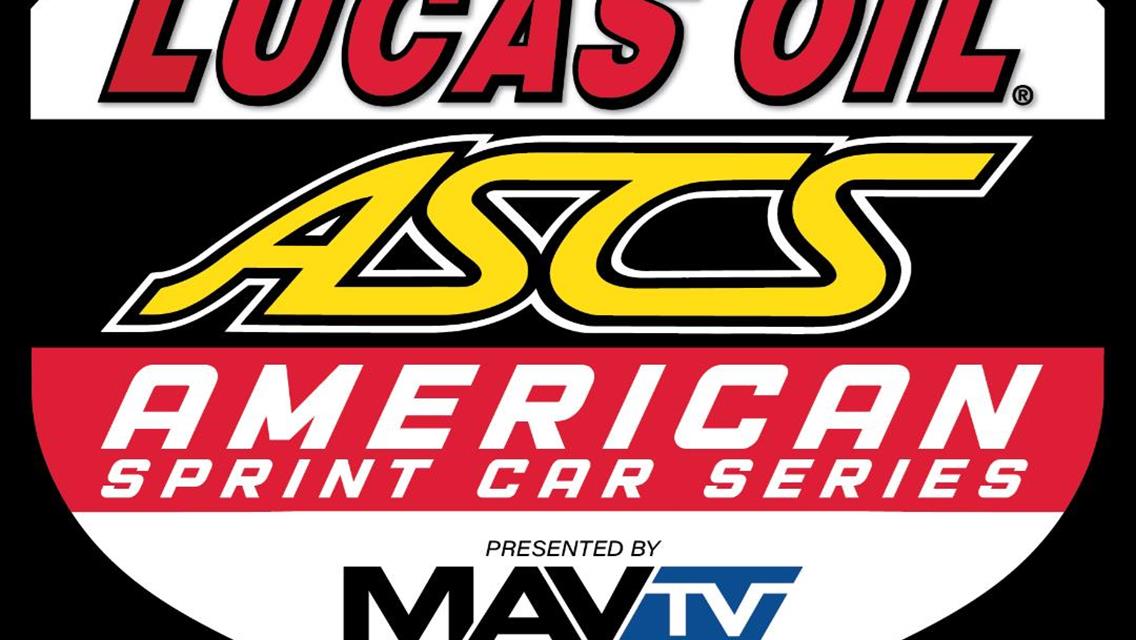Lucas Oil ASCS National Tour returns to Park Jefferson Speedway, Saturday April 17th