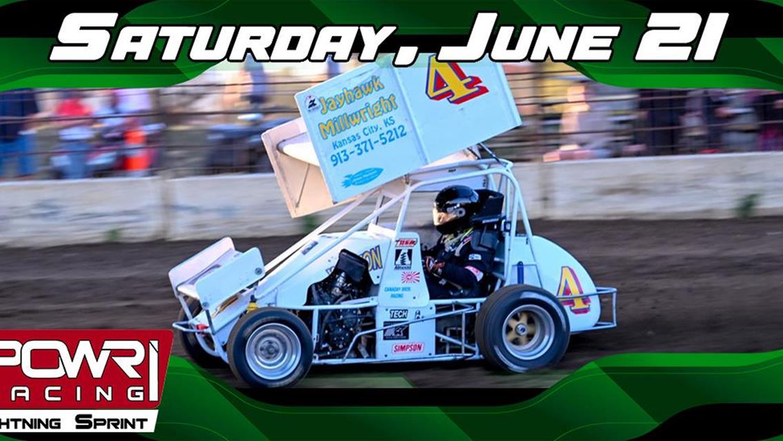 Midwest Lightning Sprints Headline Weekly Racing at Sweet Springs
