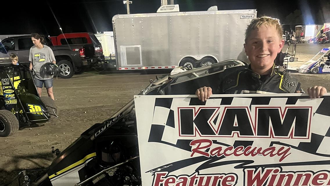 Pipe, Friesen, and Geiger Garner NOW600 Weekly Racing Wins at KAM Raceway!