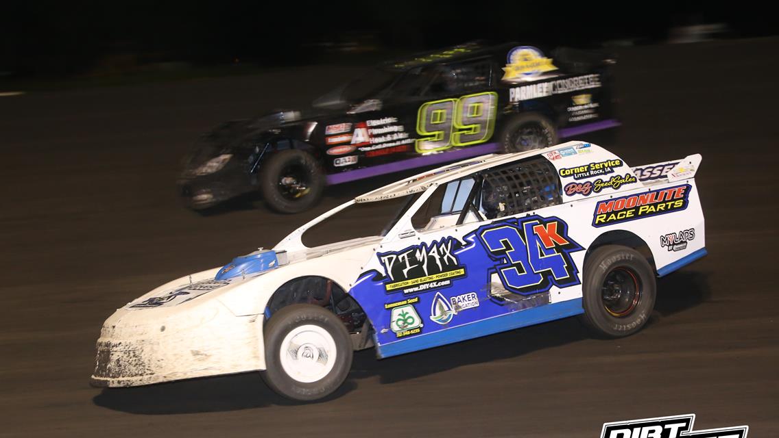 Ballenger strikes with late pass to win at I-90 Speedway