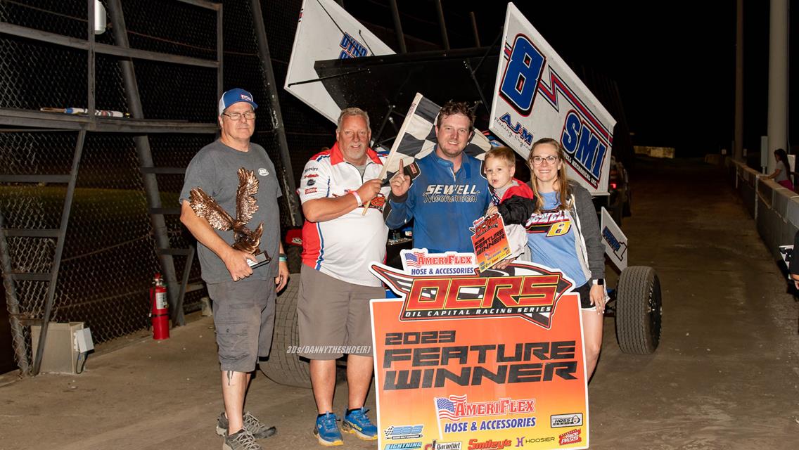 Edwards loses at scales, Sewell awarded OCRS Sprint win at Salina