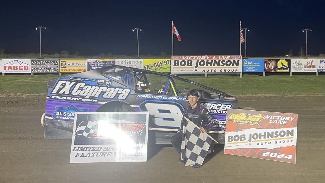 Fuller Fires Back, Defending Champ Grabs Can-Am 358 Modified Checkers