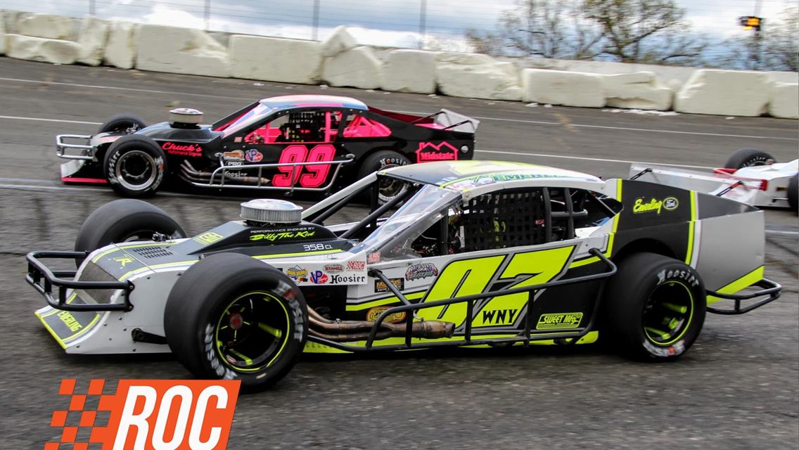 PATRICK EMERLING WINS EMPIRE STATE OPENER IN RACE OF CHAMPIONS ASPHALT MODIFIED SERIES COMPETITON AT CHEMUNG SPEEDROME THIS PAST SATURDAY