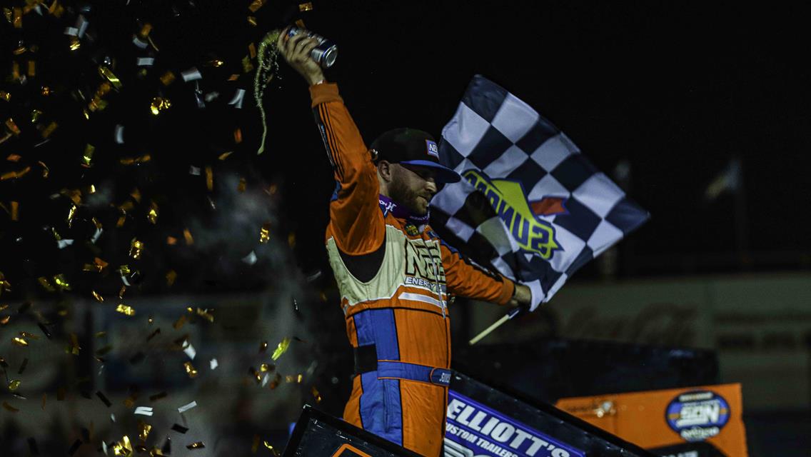 Courtney takes command late to capture Kubota High Limit Diamond Classic Night One feature victory