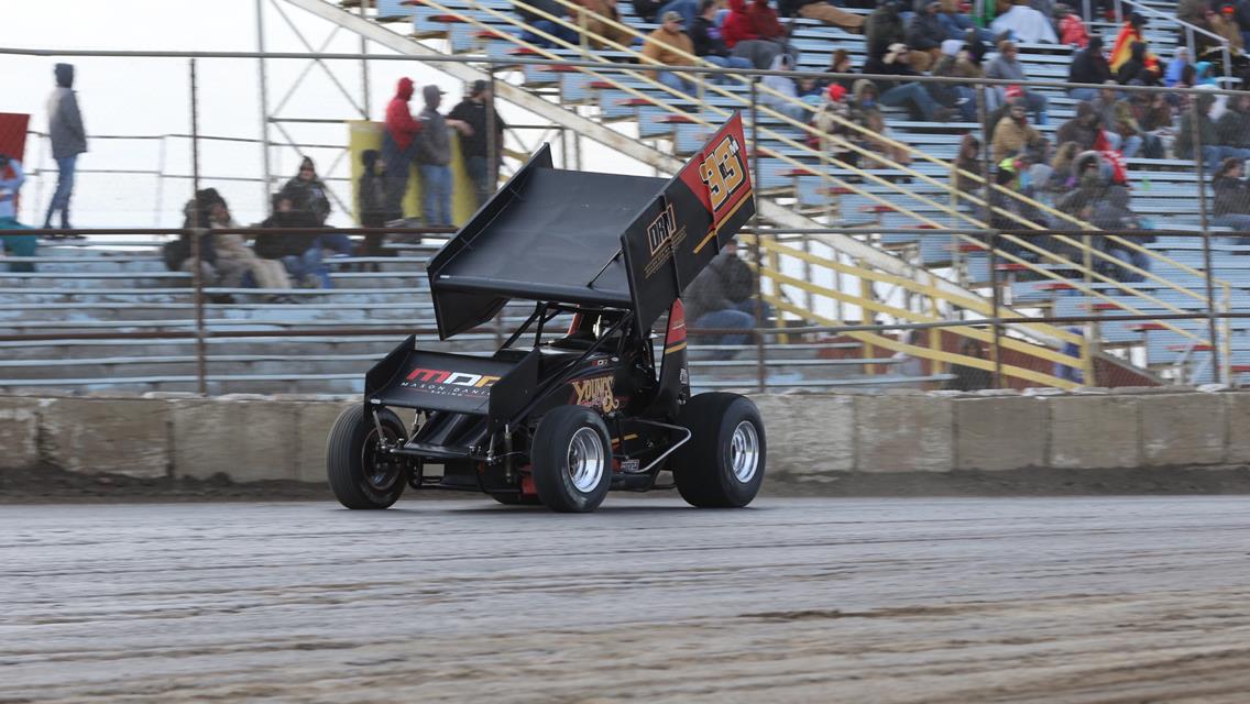 Daniel Charges to First Top-10 Result in Sixth Career Sprint Car Race