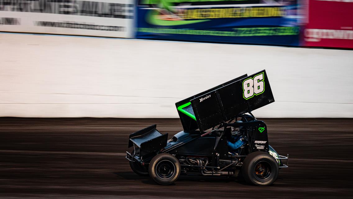 Amdahl Posts Top-10 Finish During Rapid Speedway Nationals