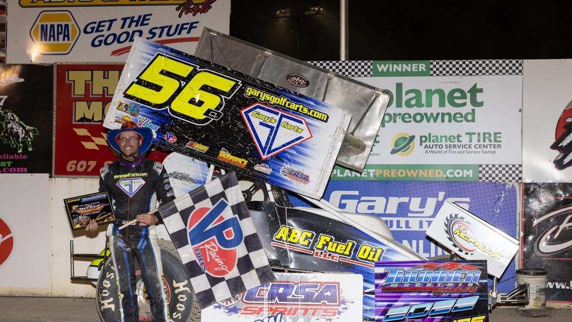 Dance Dedicates First Win To Sister &amp; Bubba Broderick At Thunder Mountain