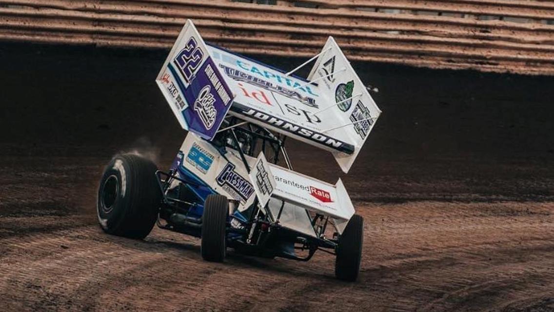 Kaleb Johnson Rallies in Features at Knoxville Raceway and Huset’s Speedway