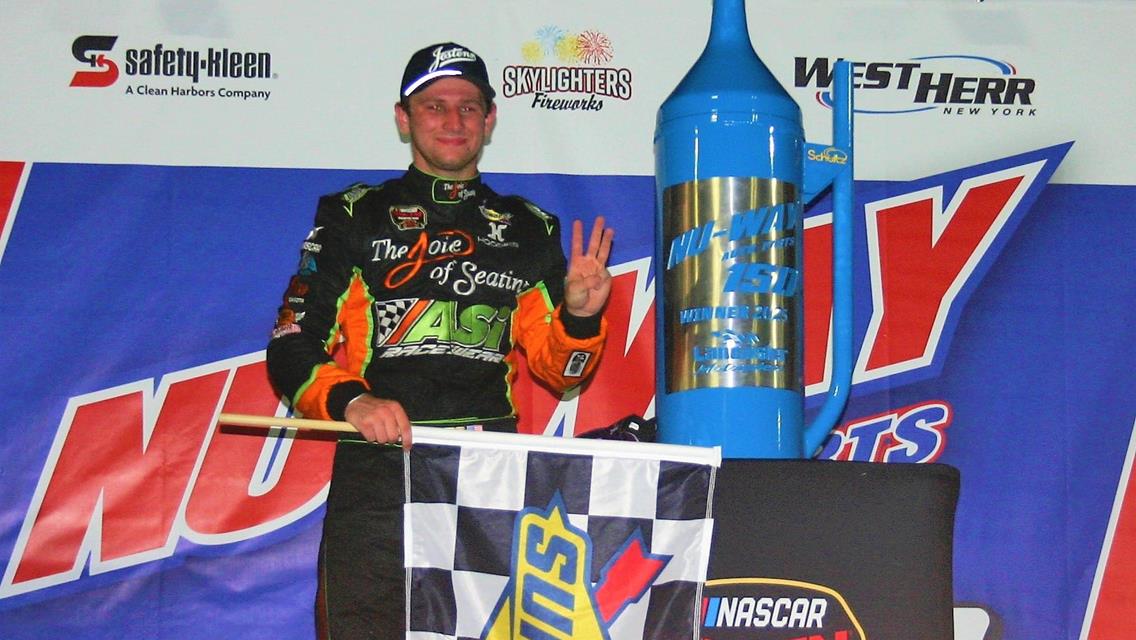 Austin Beers Wins Third Straight Nu-Way Auto Parts 150 at Lancaster