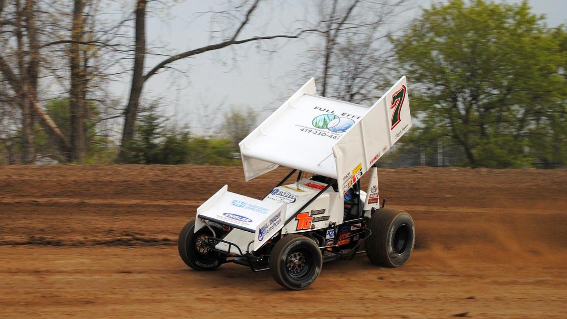 Long goes The Distance in ASCS Sprints on Dirt Opener at Crystal!