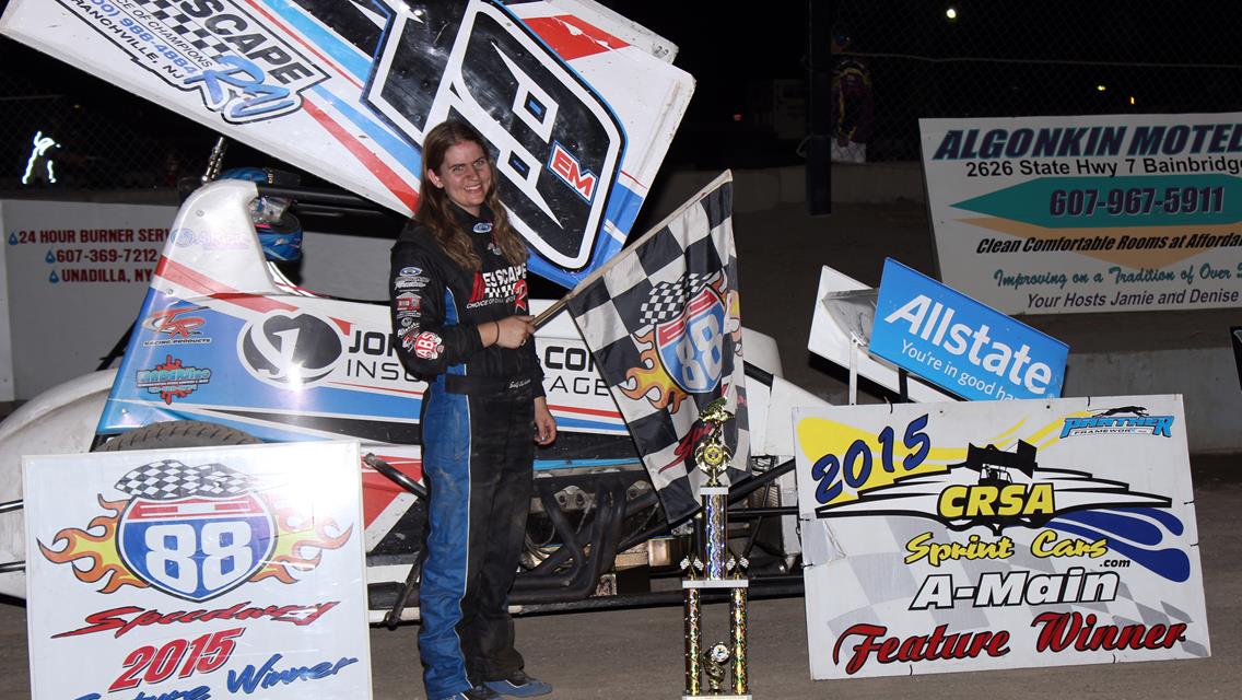 VanInwegen Claims Second Feature of 2015 at I-88 Speedway