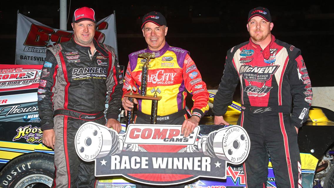 Billy Moyer bests CCSDS competition at Batesville Motor Speedway