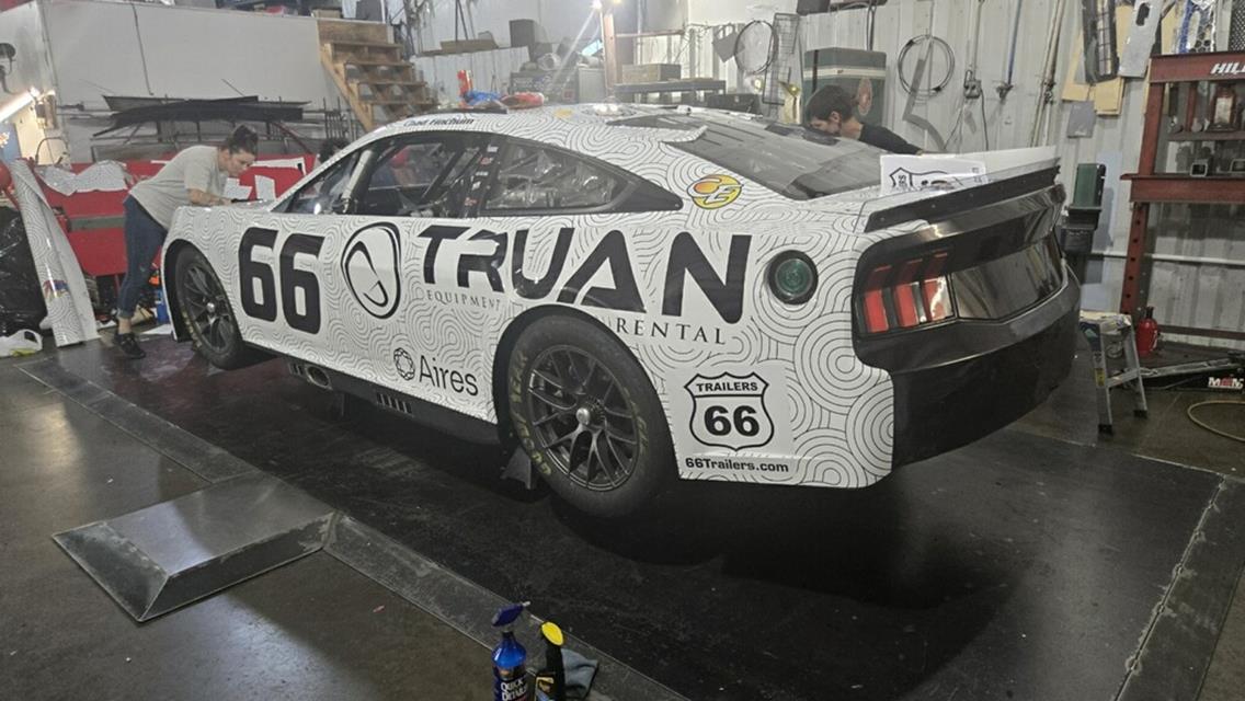 Chad Finchum at the 2025 NASCAR All-Star Open at North Wilkesboro Speedway on May 16-18.