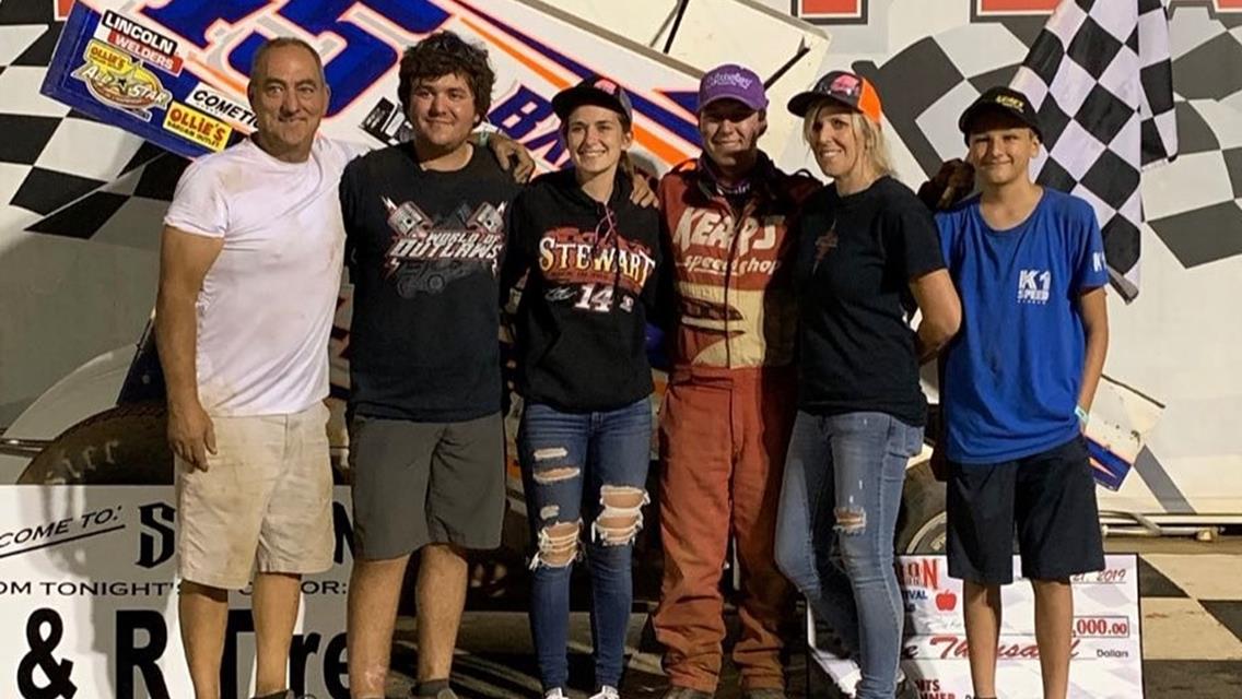 ‘T-Rev’ earns first win of 2019 during Sharon Speedway’s Apple Festival Nationals