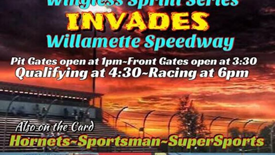 Wingless Sprints Back At Willamette On June 24th; Karts On Sunday The 25th